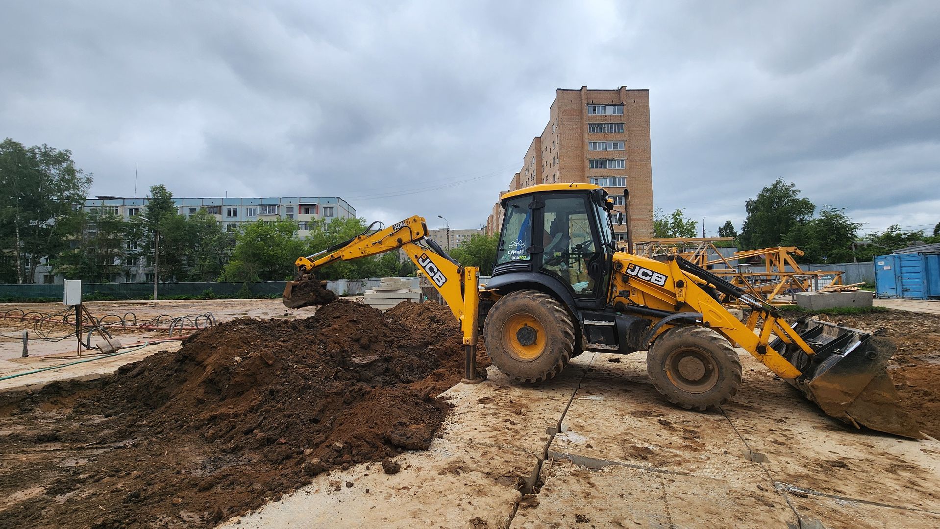 Солнечногорск, Строительство, гимназия 6 им драгунского,