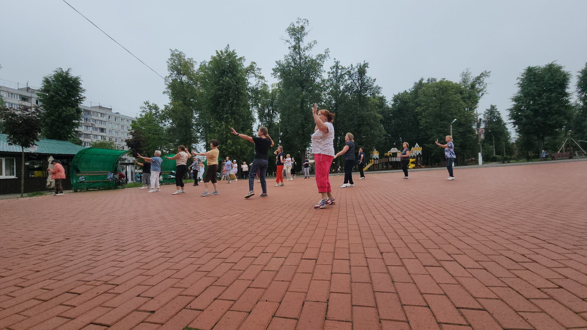 Павловский Посад, Городской округ Павловский Посад, Парк, Зумба, Спорт, Общество,