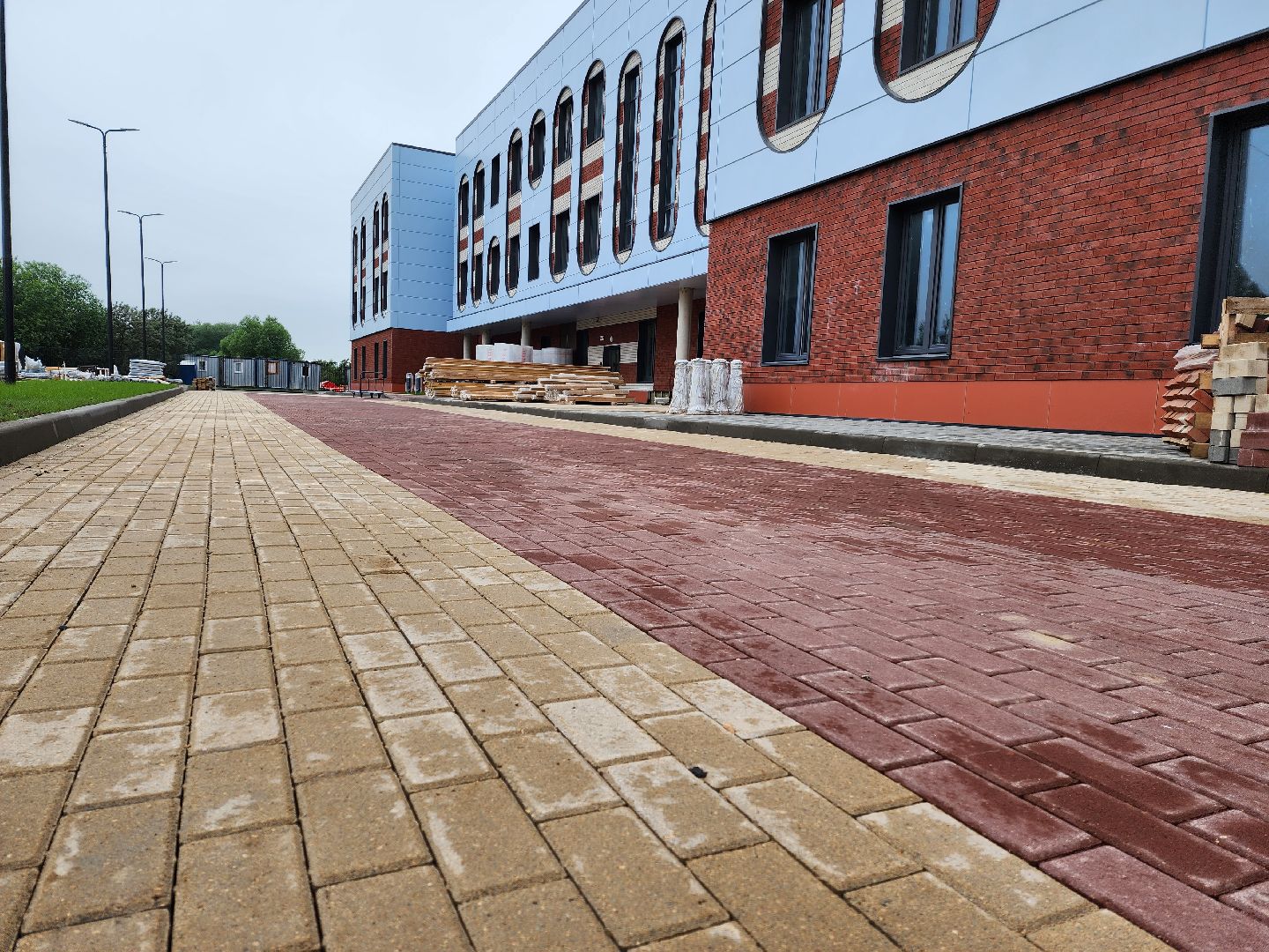 Лобня, Стройка, детский сад,