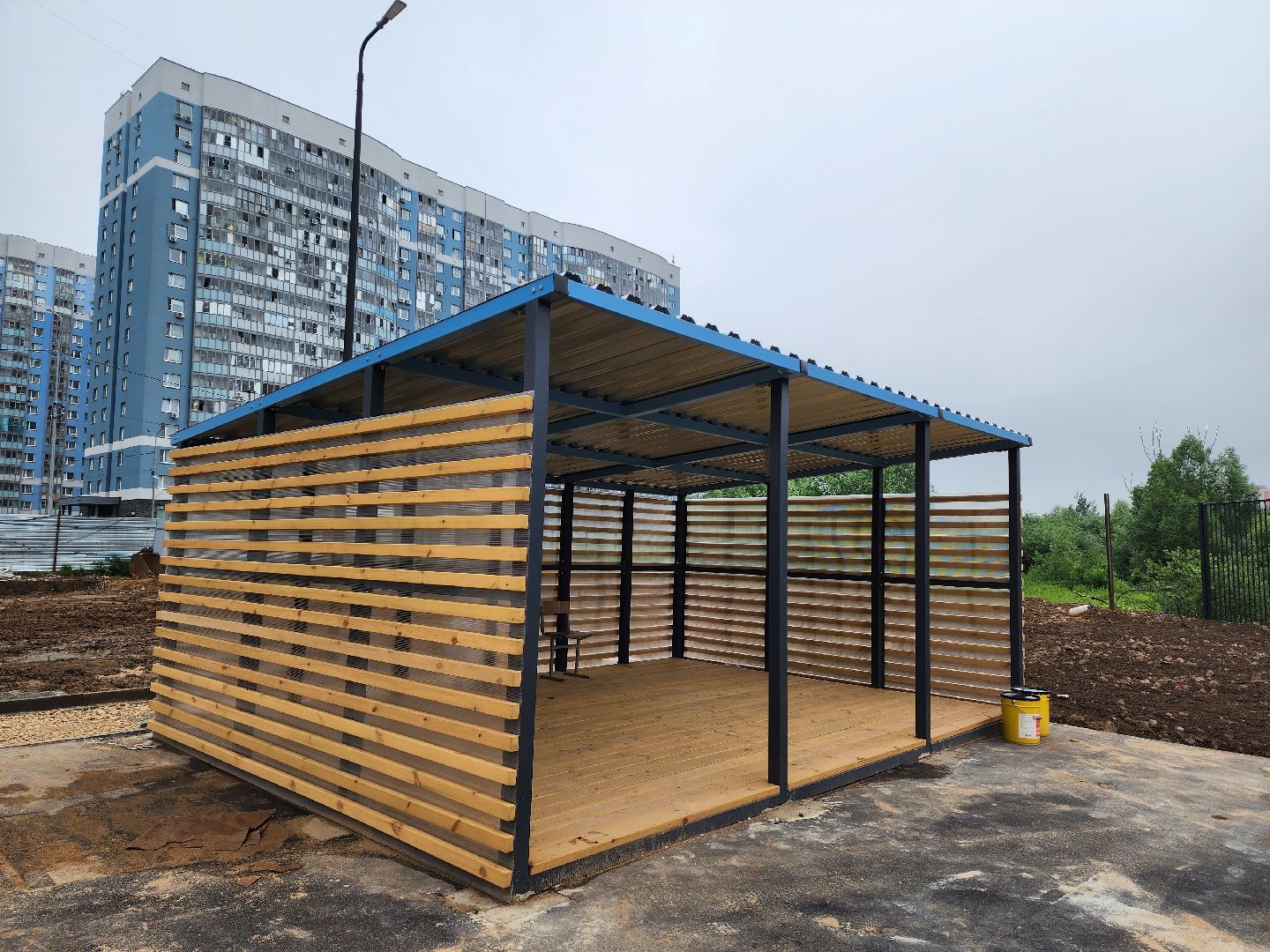 Лобня, Стройка, детский сад,