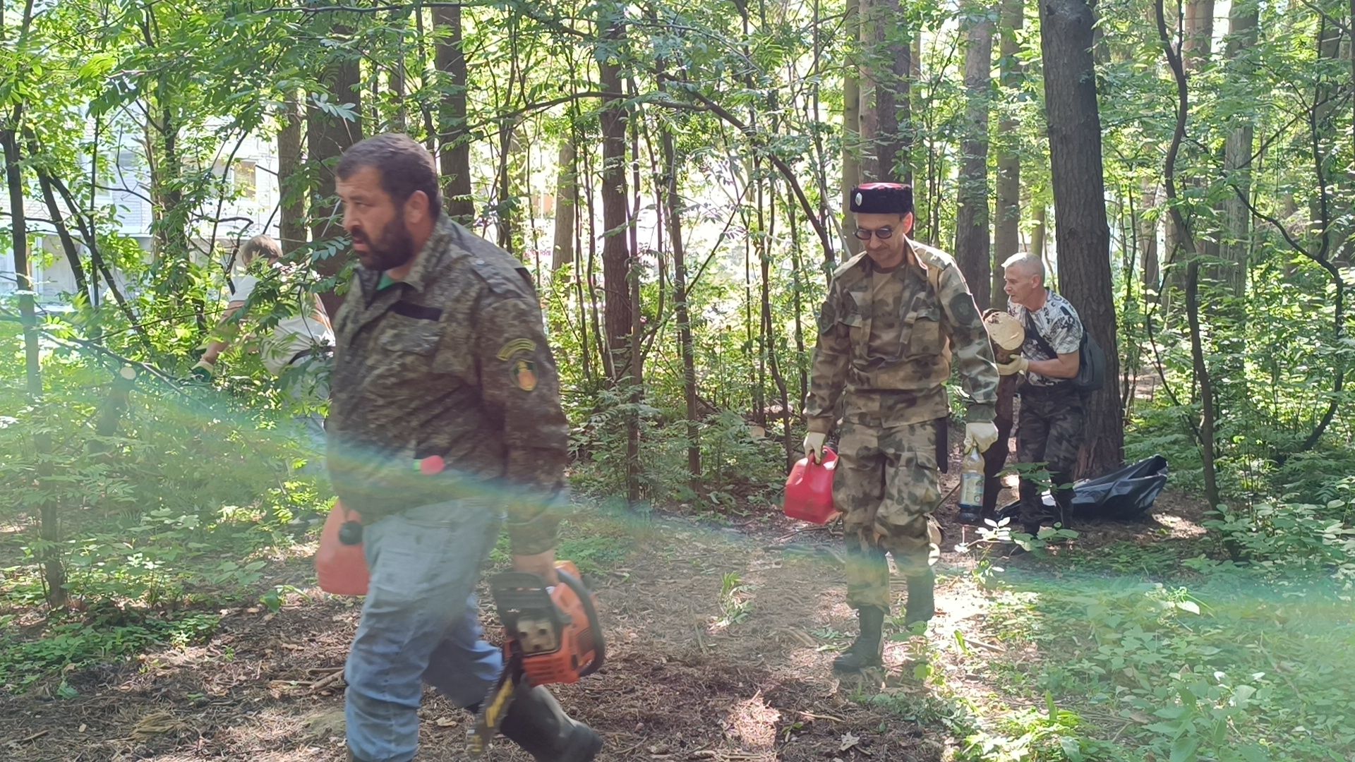 чистый лес, лобня, экология, казаки,