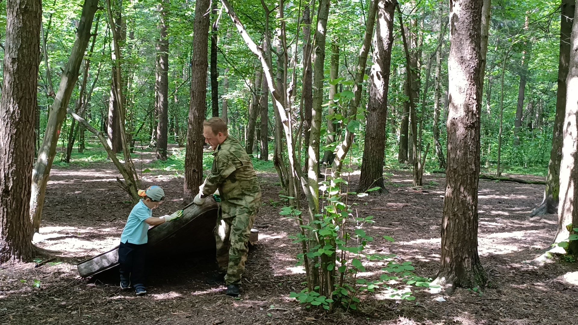 чистый лес, лобня, экология, казаки,