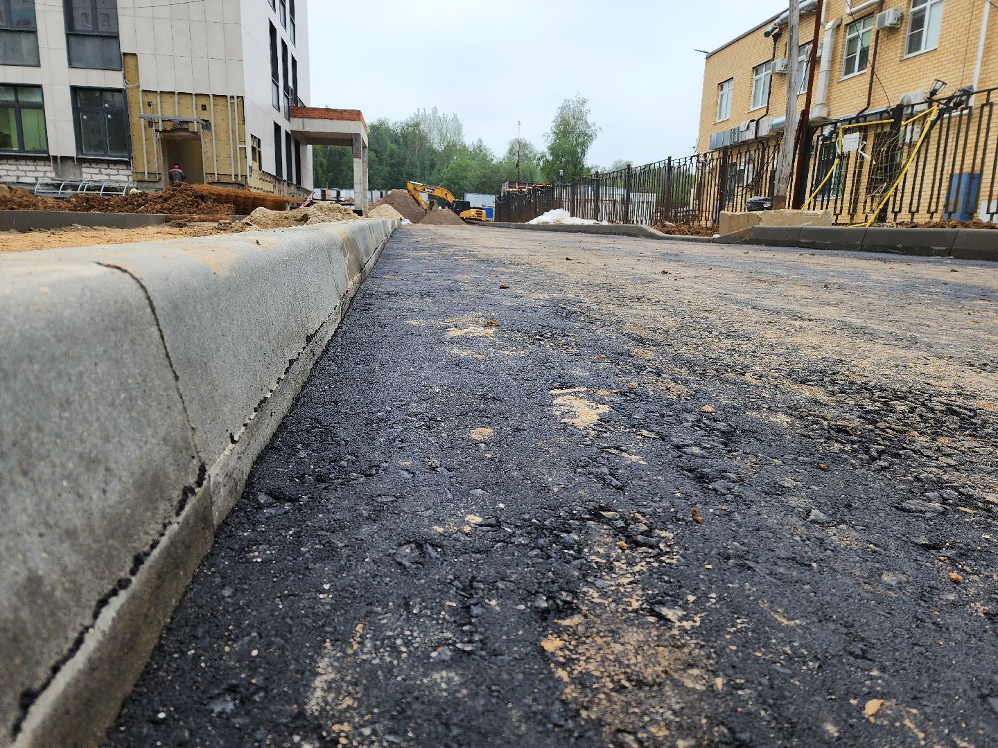 Лобня, Стройка, Поликлиника,