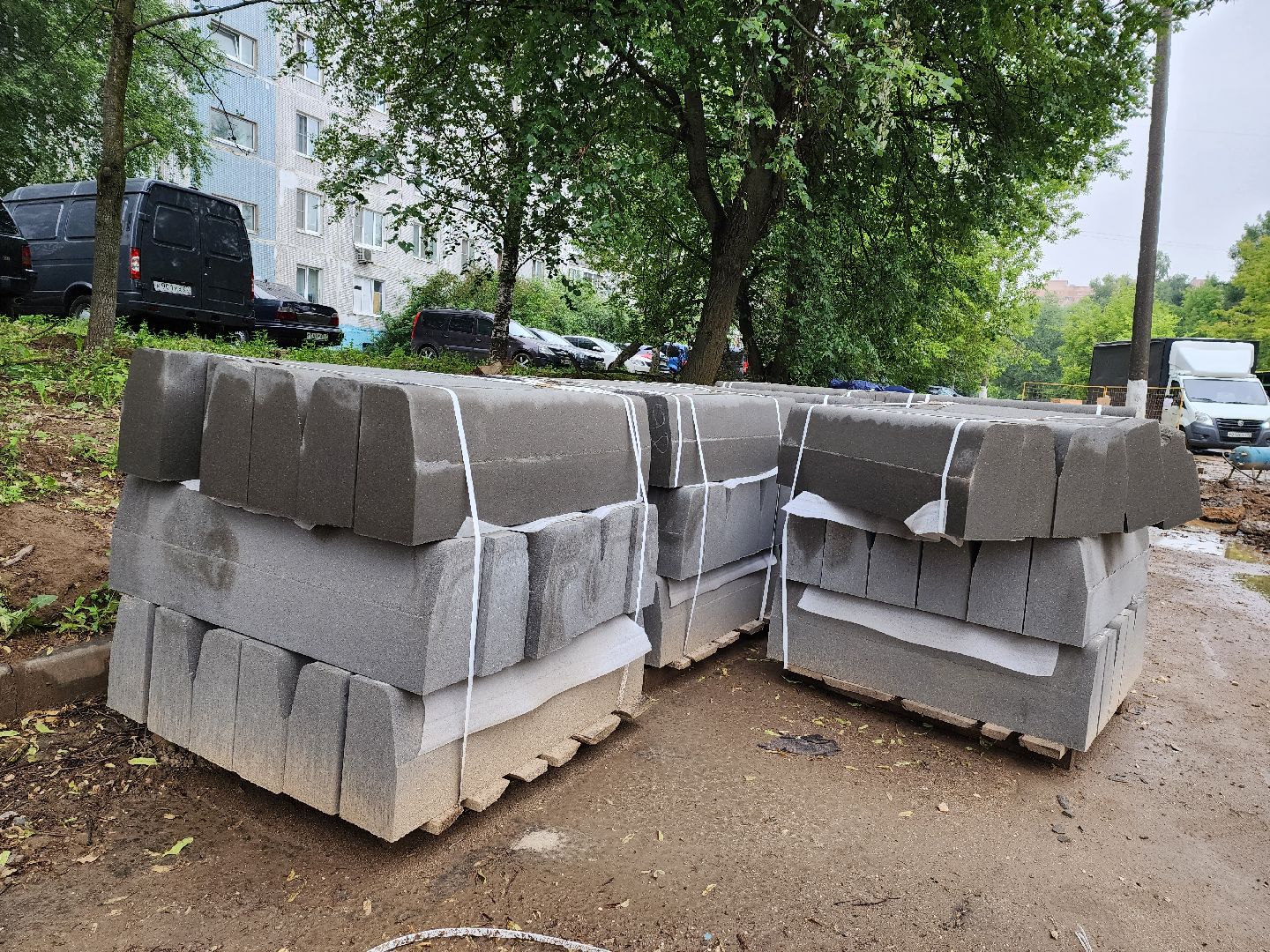 Лобня, Стройка, Поликлиника,