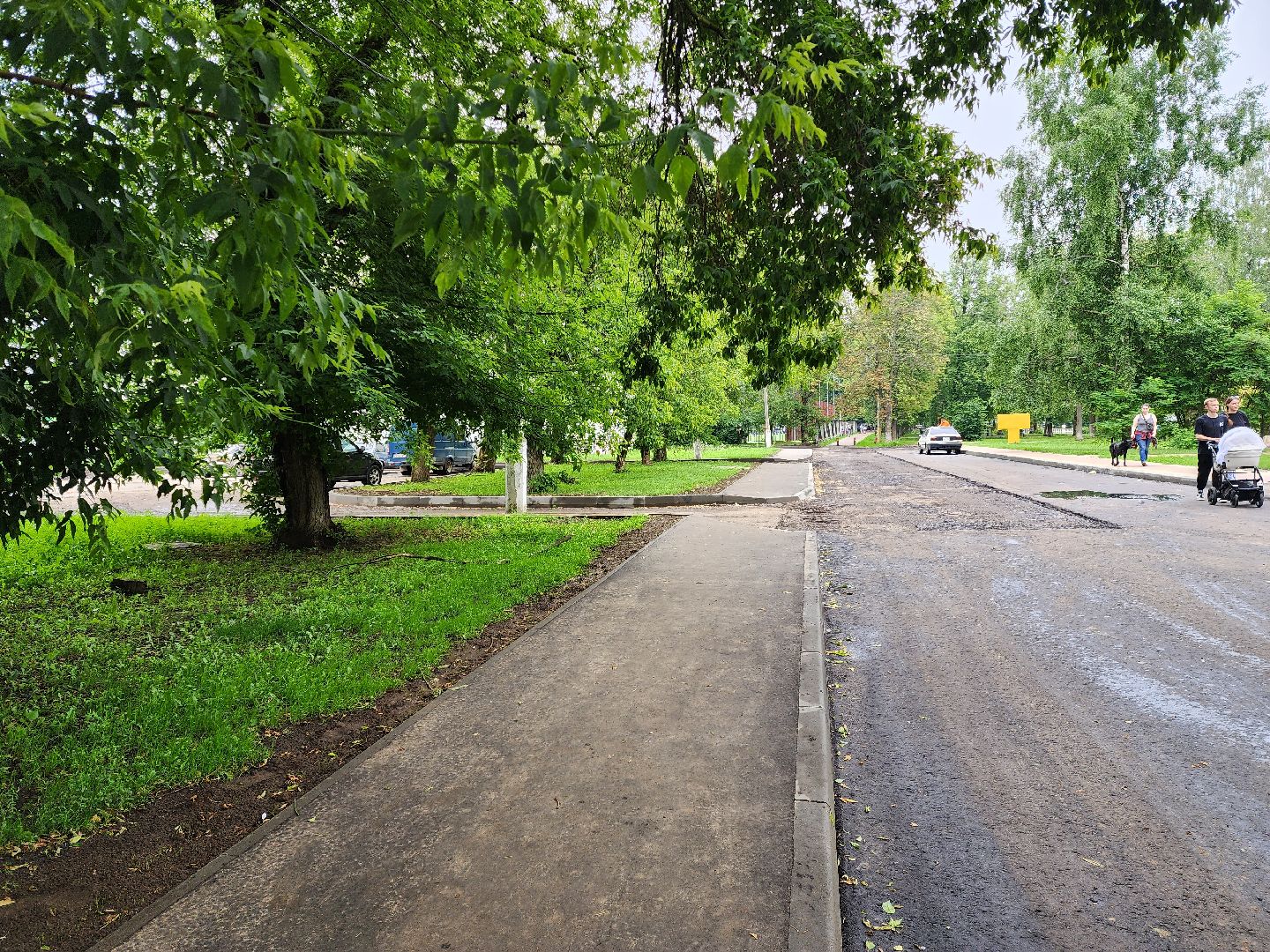 раменское, благоустройство, комплексное благоустройство двора домов на улице Гурьева,
