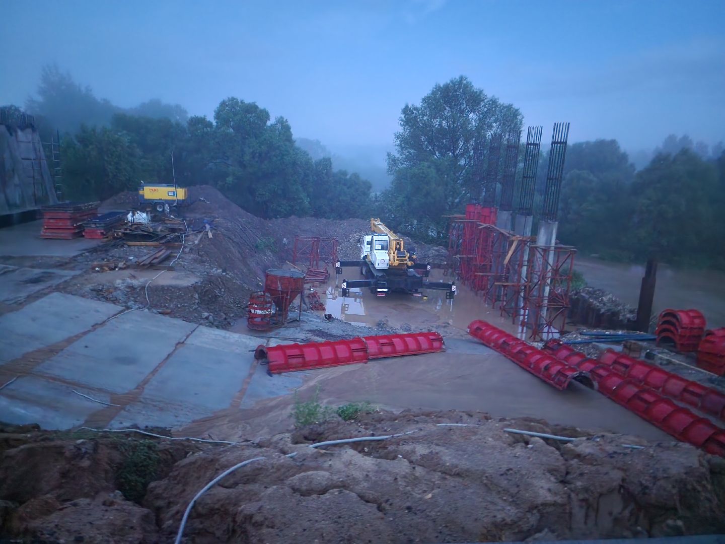 Подольск, Мост, Кутьино, Ливни,