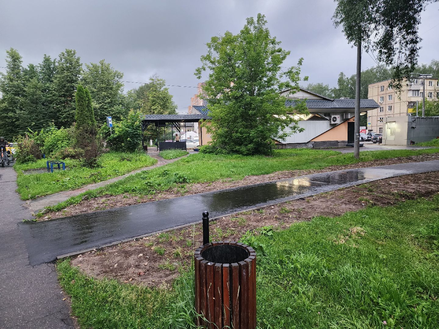 долгопрудный, народные тропы, благоустройство, пешеходная дорожка, асфальт,