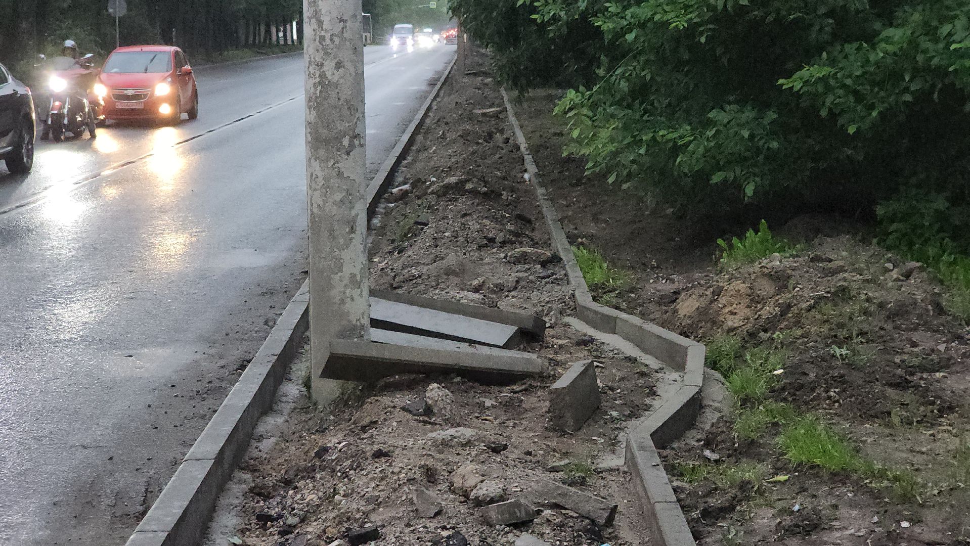 долгопрудный, народные тропы, благоустройство, пешеходная дорожка, асфальт,