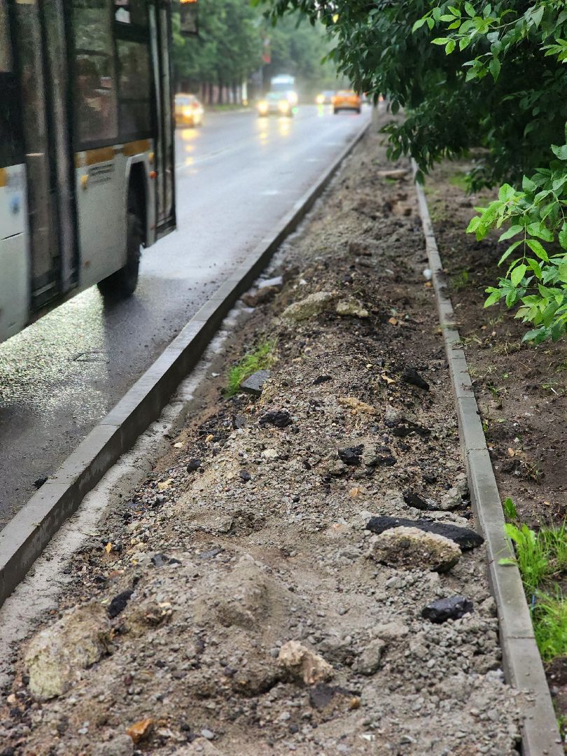 долгопрудный, народные тропы, благоустройство, пешеходная дорожка, асфальт,