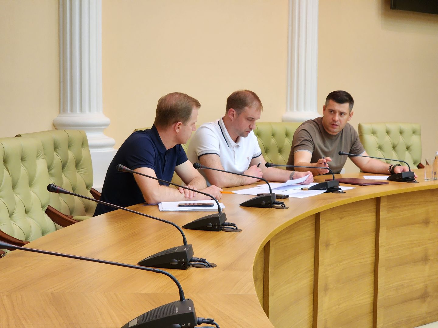 Подольск, Ливень, Штаб, Глава округа,