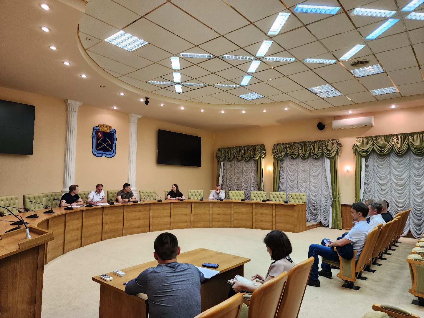 Подольск, Ливень, Штаб, Глава округа,