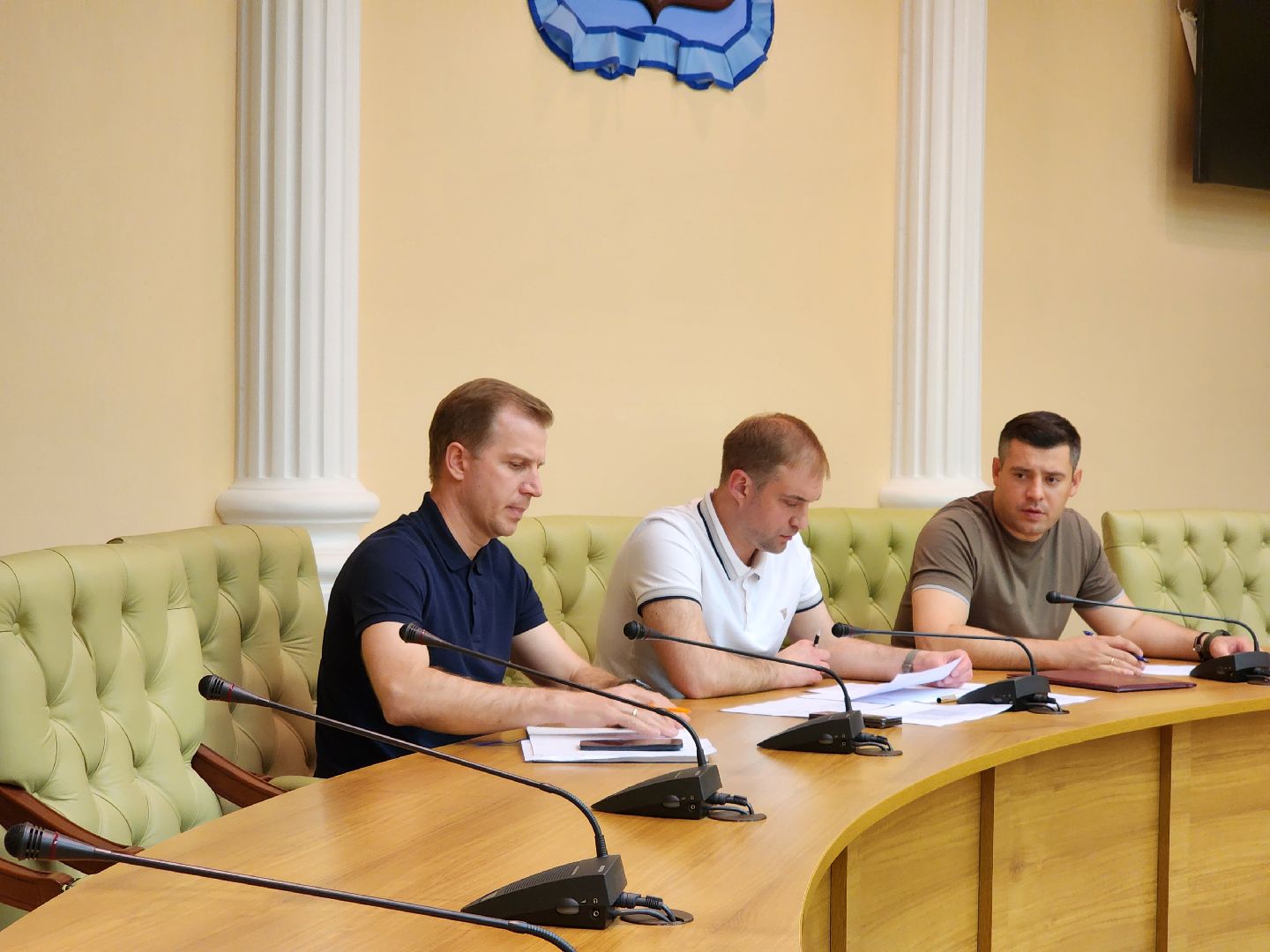 Подольск, Ливень, Штаб, Глава округа,