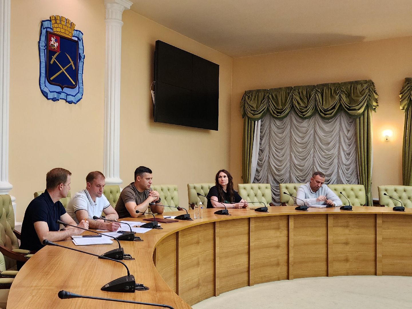 Подольск, Ливень, Штаб, Глава округа,