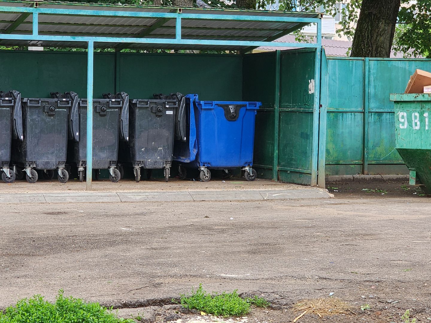 серпухов, контейнерная площадка, улица космонавтов, региональный оператор, раздельный сбор мусора,