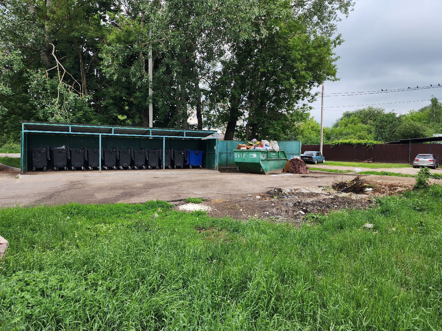 серпухов, контейнерная площадка, улица космонавтов, региональный оператор, раздельный сбор мусора,