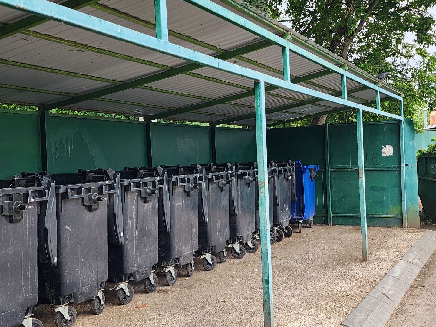 серпухов, контейнерная площадка, улица космонавтов, региональный оператор, раздельный сбор мусора,