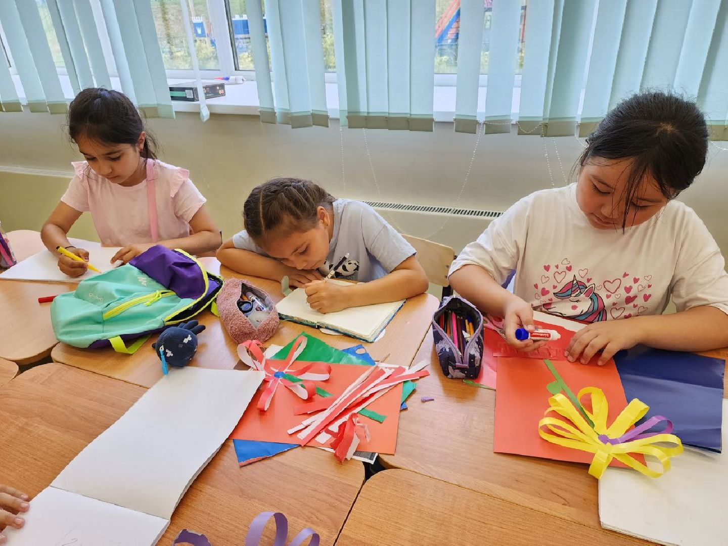 детский лагерь, школьный лагерь, лопатинская сош, ленинский округ, депутат Кокоева, Единая Россия, лагерь дневного пребывания,