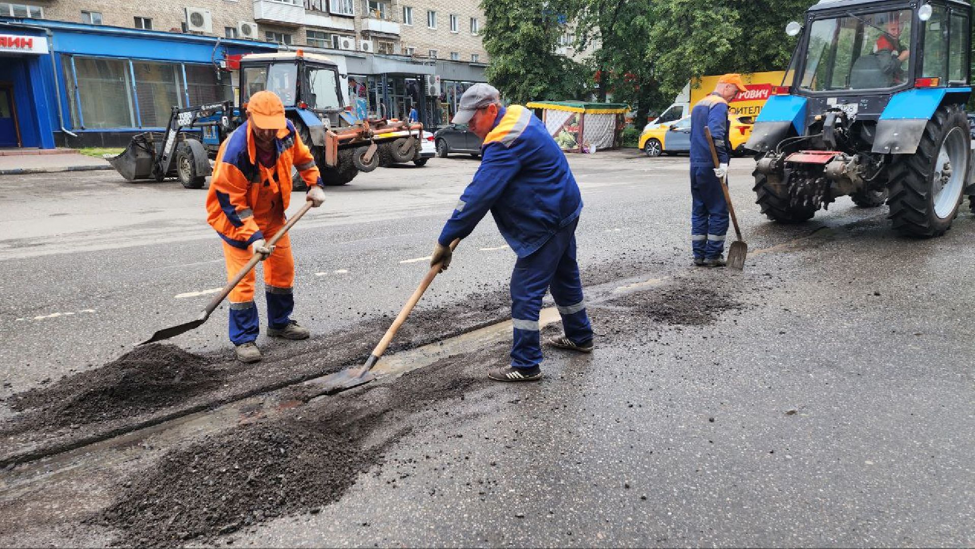 Люберецкий городской округ, ремонт дорог, ОКБЖКХ, дорожное покрытие,