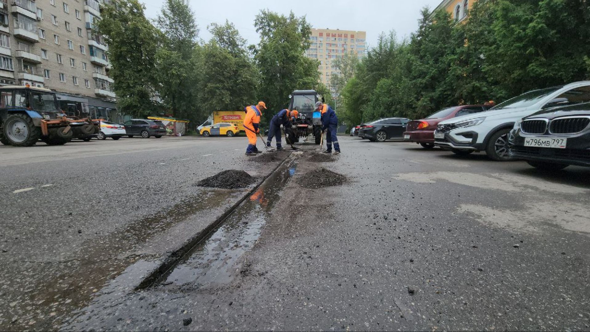 Люберецкий городской округ, ремонт дорог, ОКБЖКХ, дорожное покрытие,