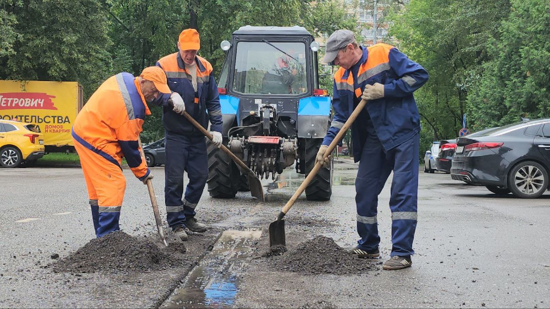 Люберецкий городской округ, ремонт дорог, ОКБЖКХ, дорожное покрытие,