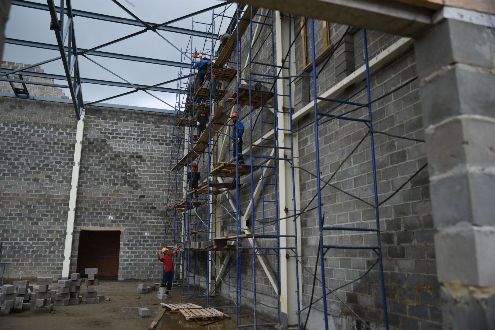 Бронницы, Строительство ФОК, Проверка хода строительства, Спорт,