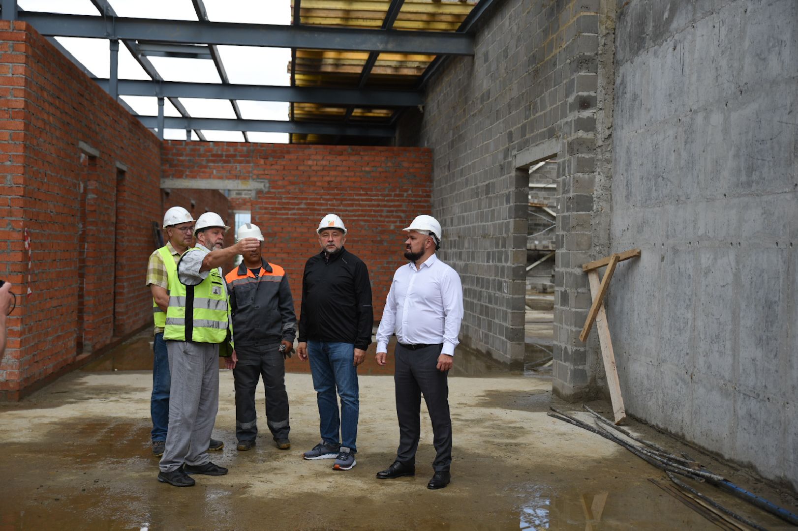 Бронницы, Строительство ФОК, Проверка хода строительства, Спорт,