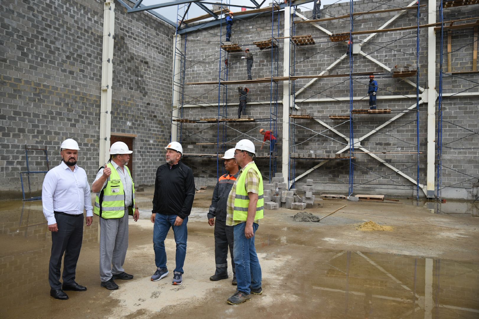 Бронницы, Строительство ФОК, Проверка хода строительства, Спорт,