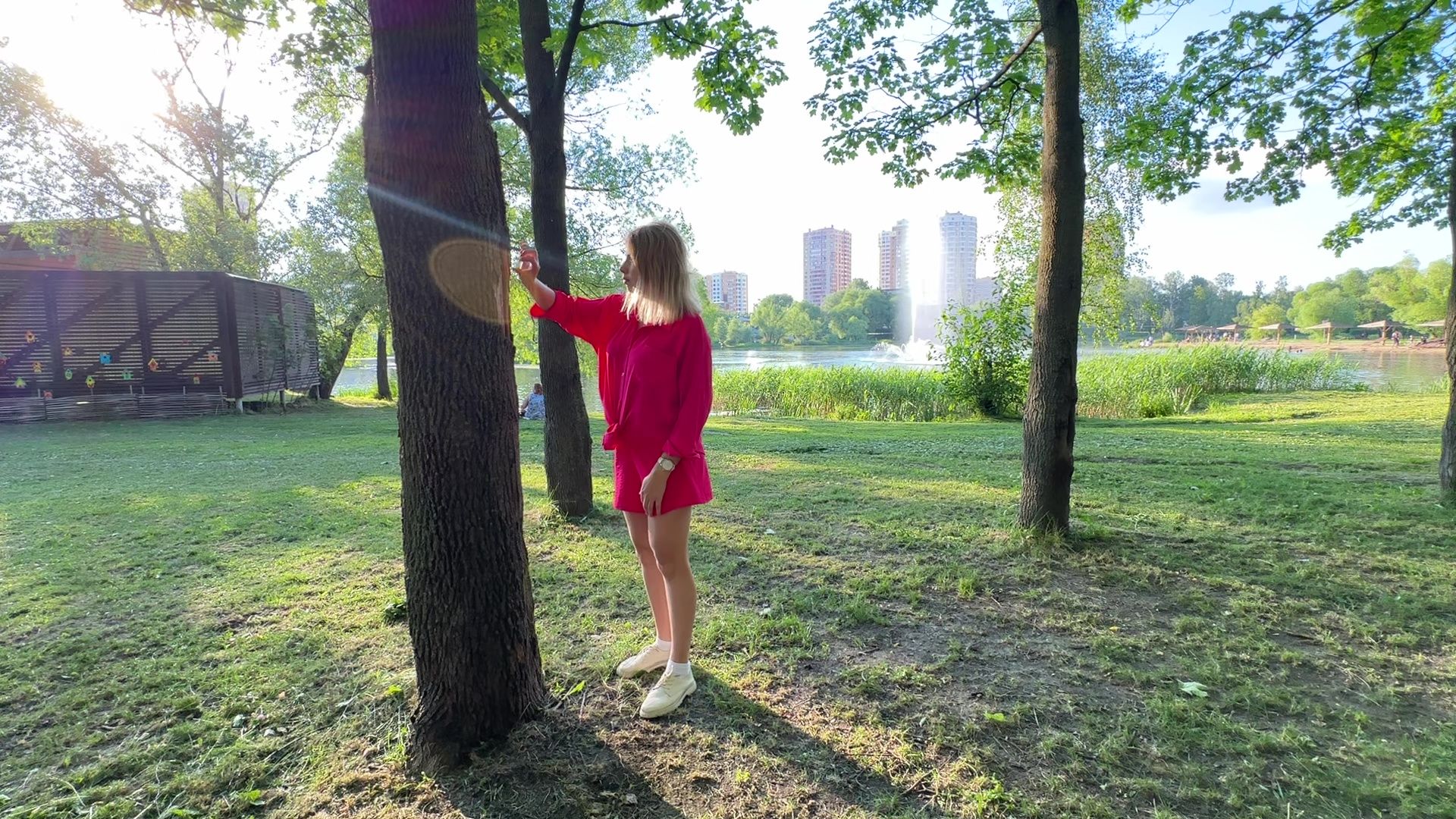 Реутов, парк, спаси дерево, рисунки, художник,