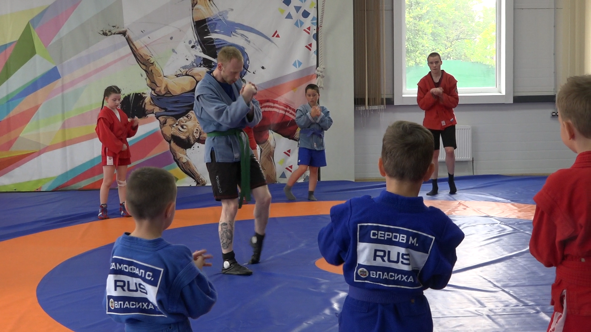 фок имени толубко, Самбо во Власихе, тренировка по самбо, спорт во Власихе, секция самбо Власиха,