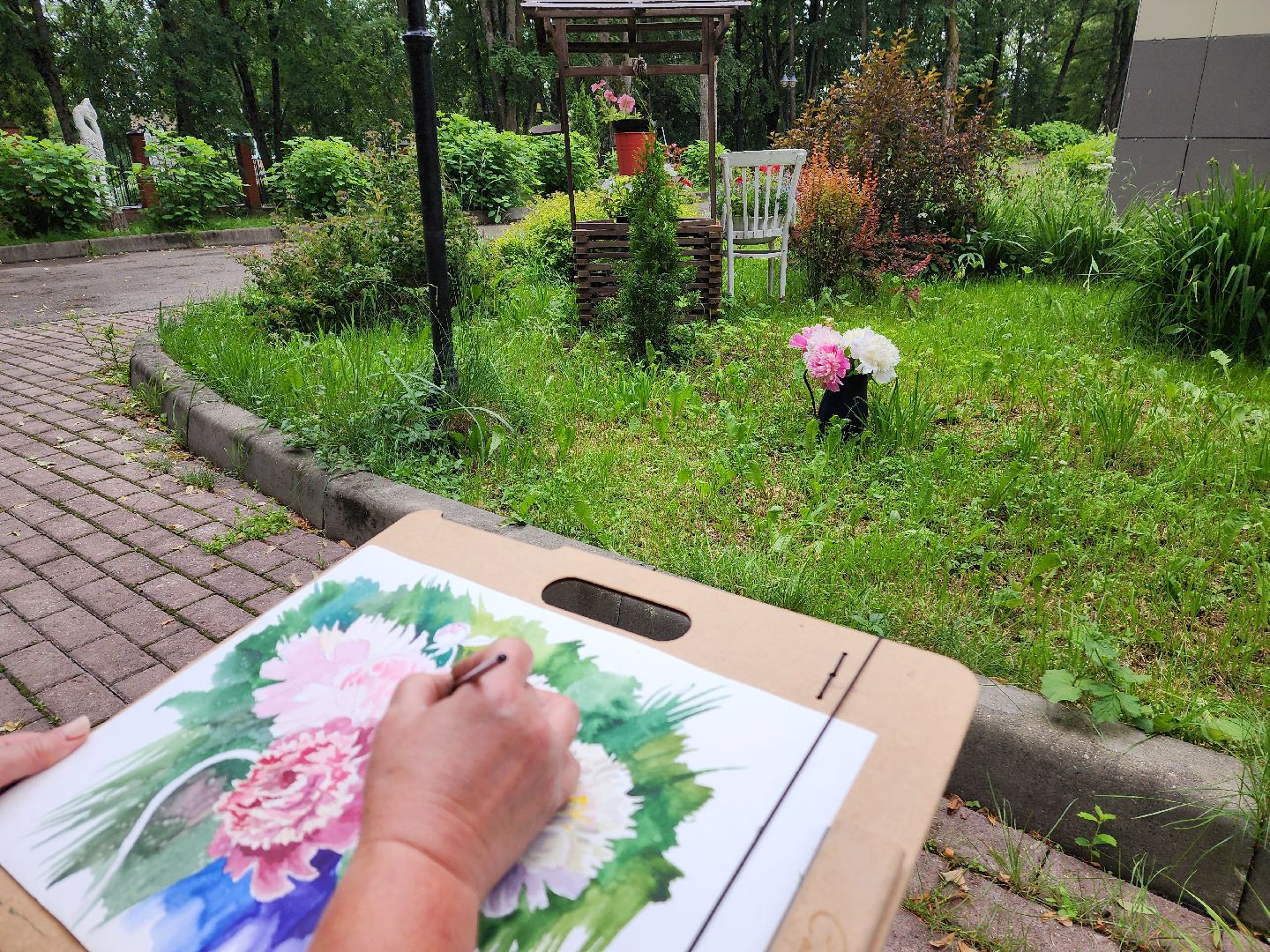 красноармейск, г.о. пушкинский, пленэр, дополнительное образование,