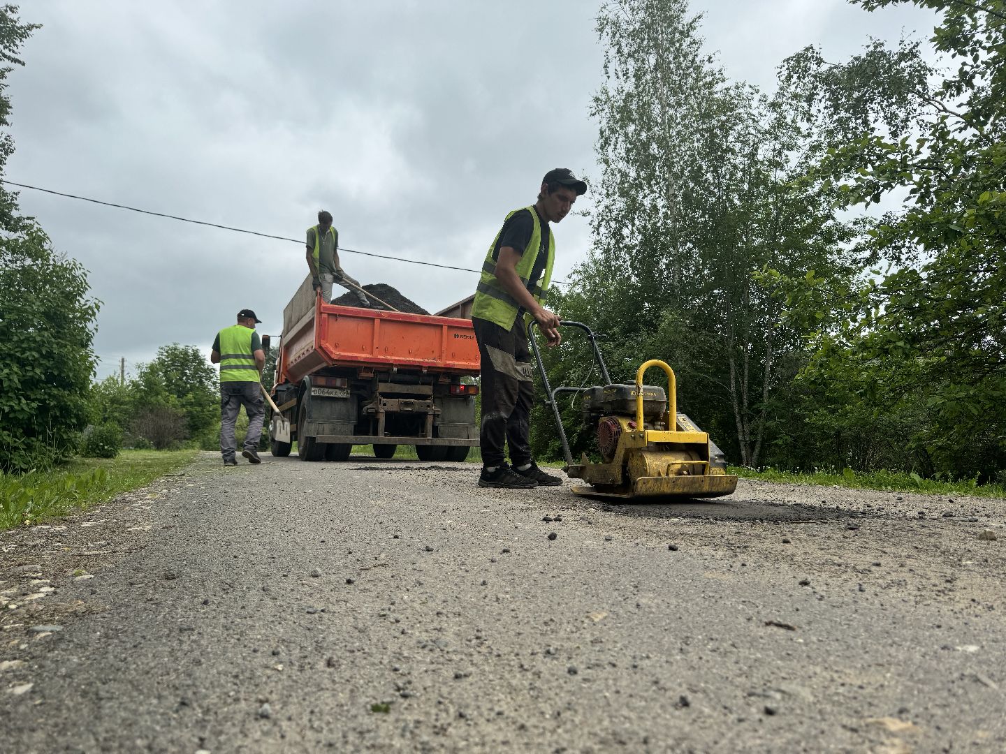 шаховская, ямочный ремонт, коммунальная служба,