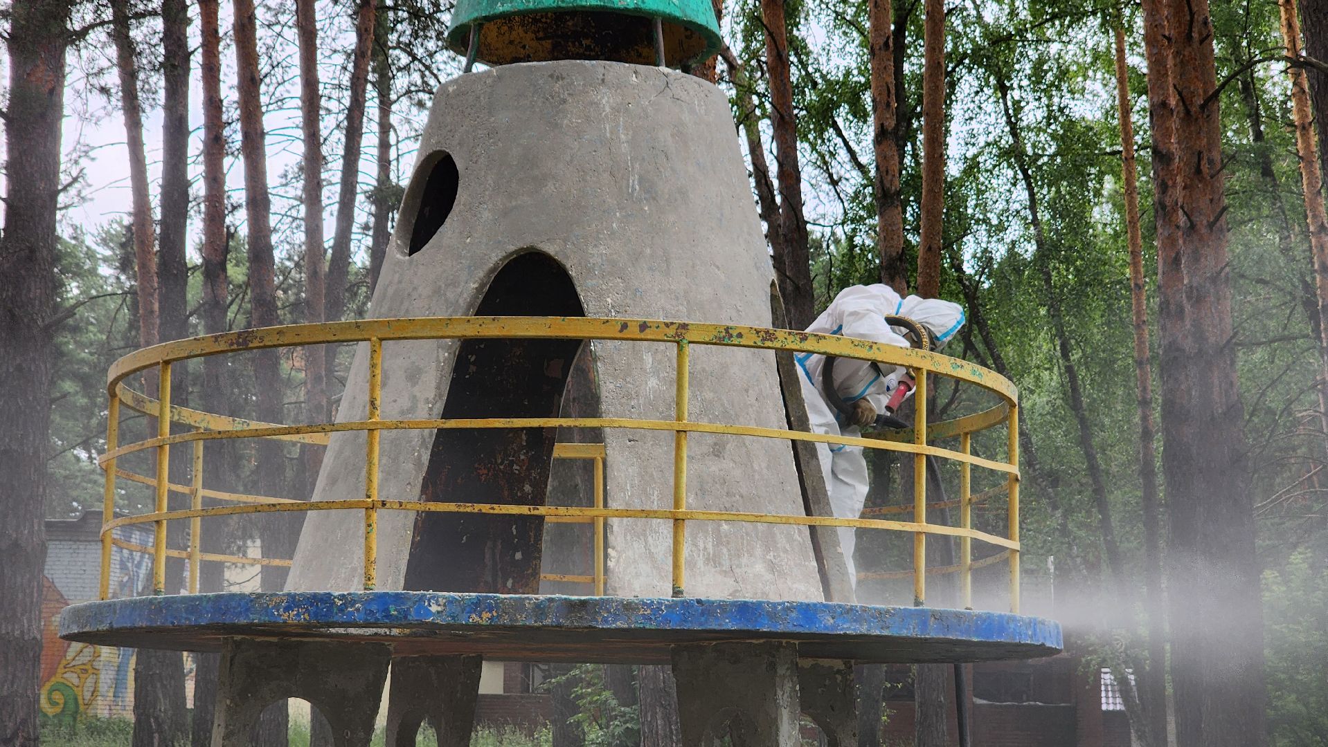 Протвино, благоустойство, ракета, первый этап, арт объект,