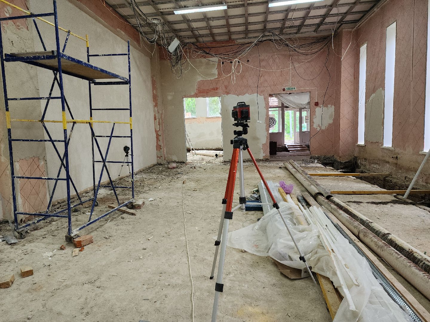 библиотека, Ремонт, рузская библиотека, модельная библиотека, руза, рузский городской округ, московская область лисы,