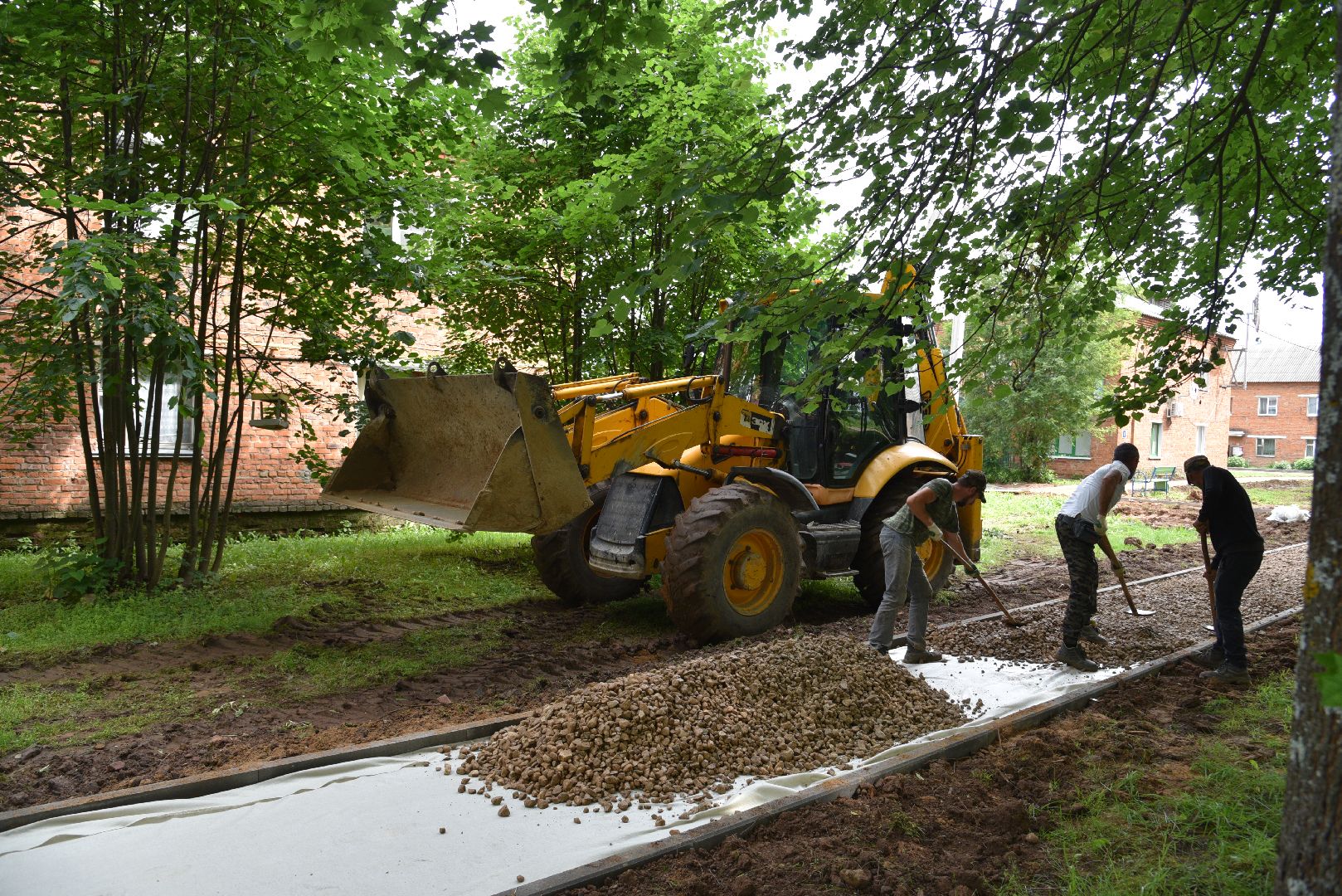 лотошино, микулино, благоустройство, дворовые территории,