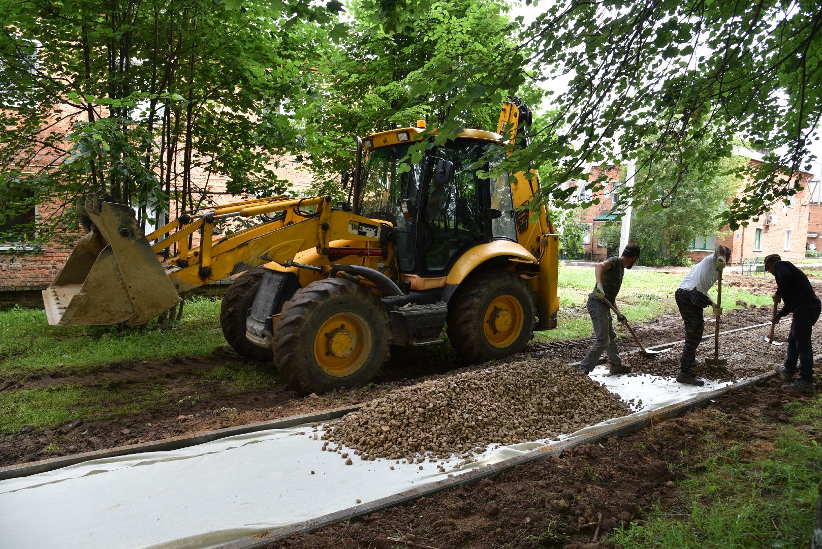 лотошино, микулино, благоустройство, дворовые территории,