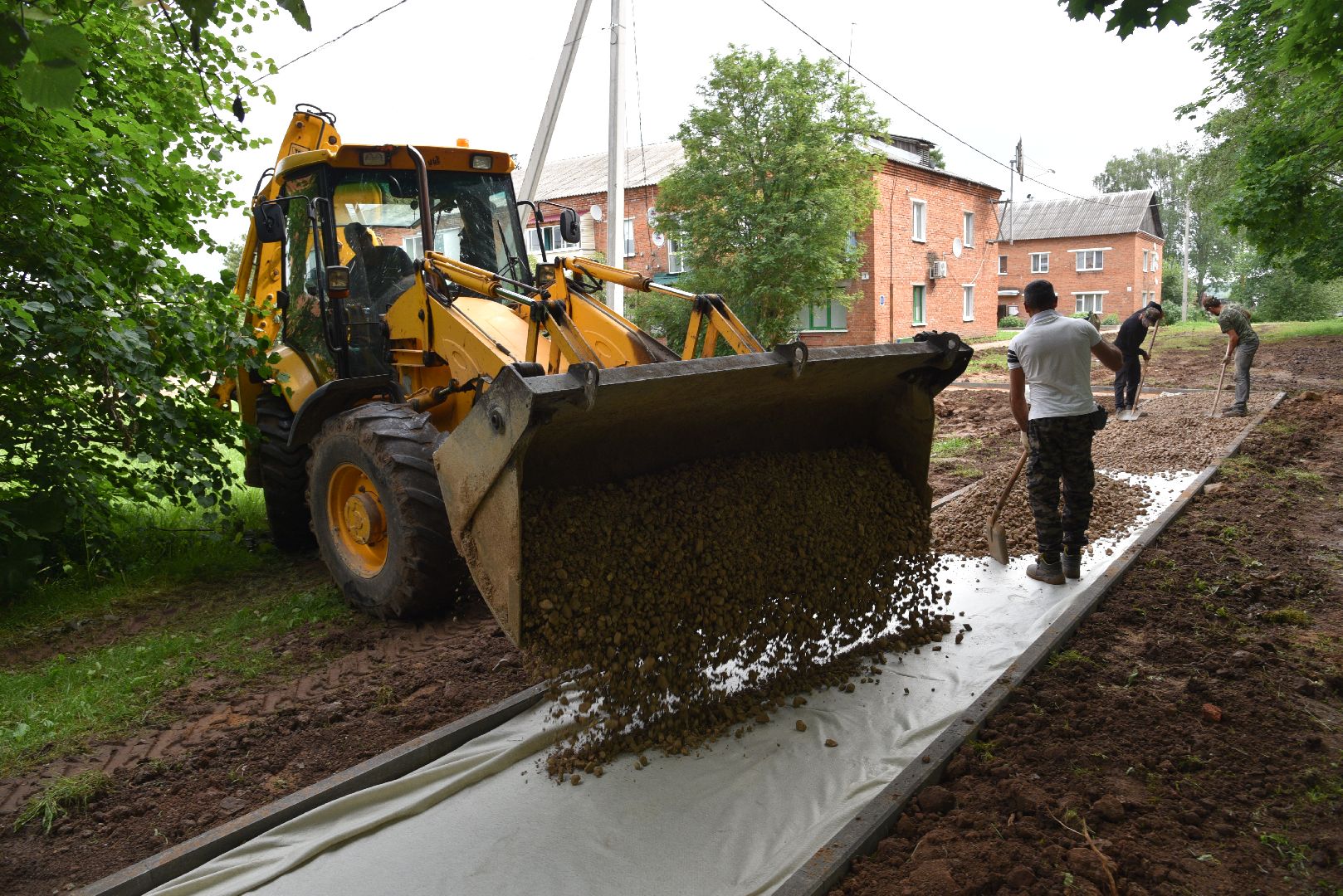 лотошино, микулино, благоустройство, дворовые территории,