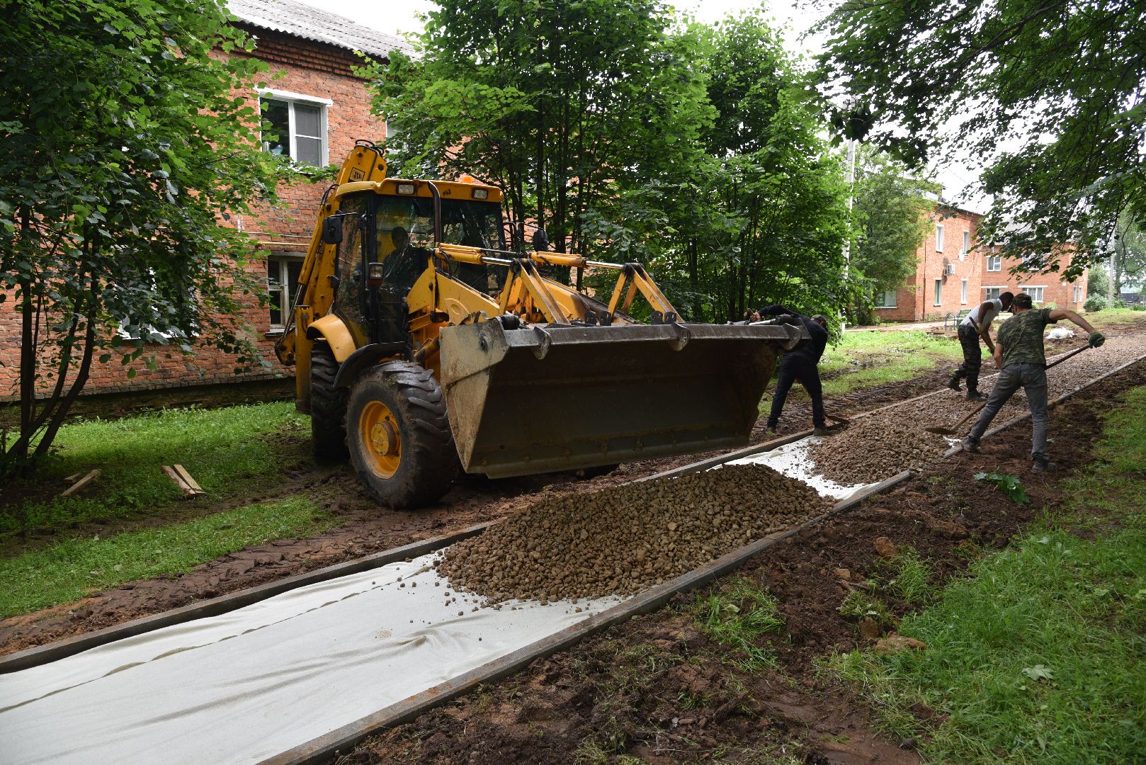 лотошино, микулино, благоустройство, дворовые территории,