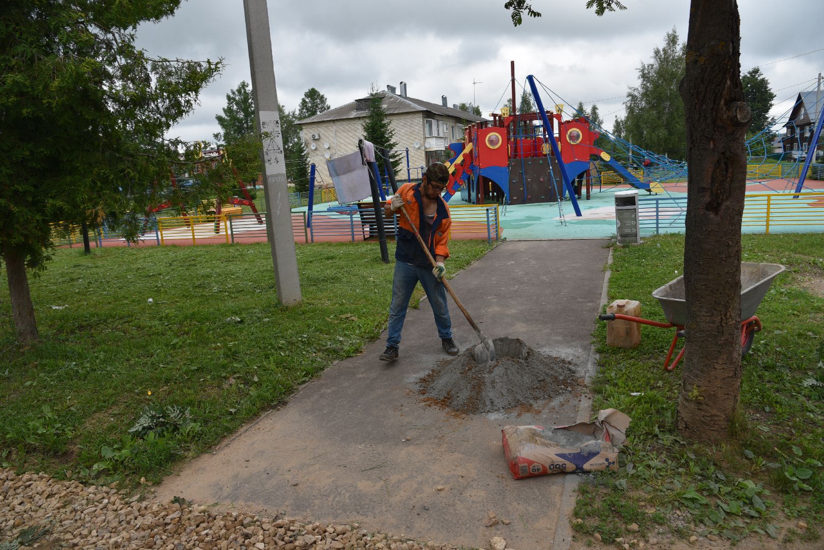 лотошино, микулино, благоустройство, дворовые территории,