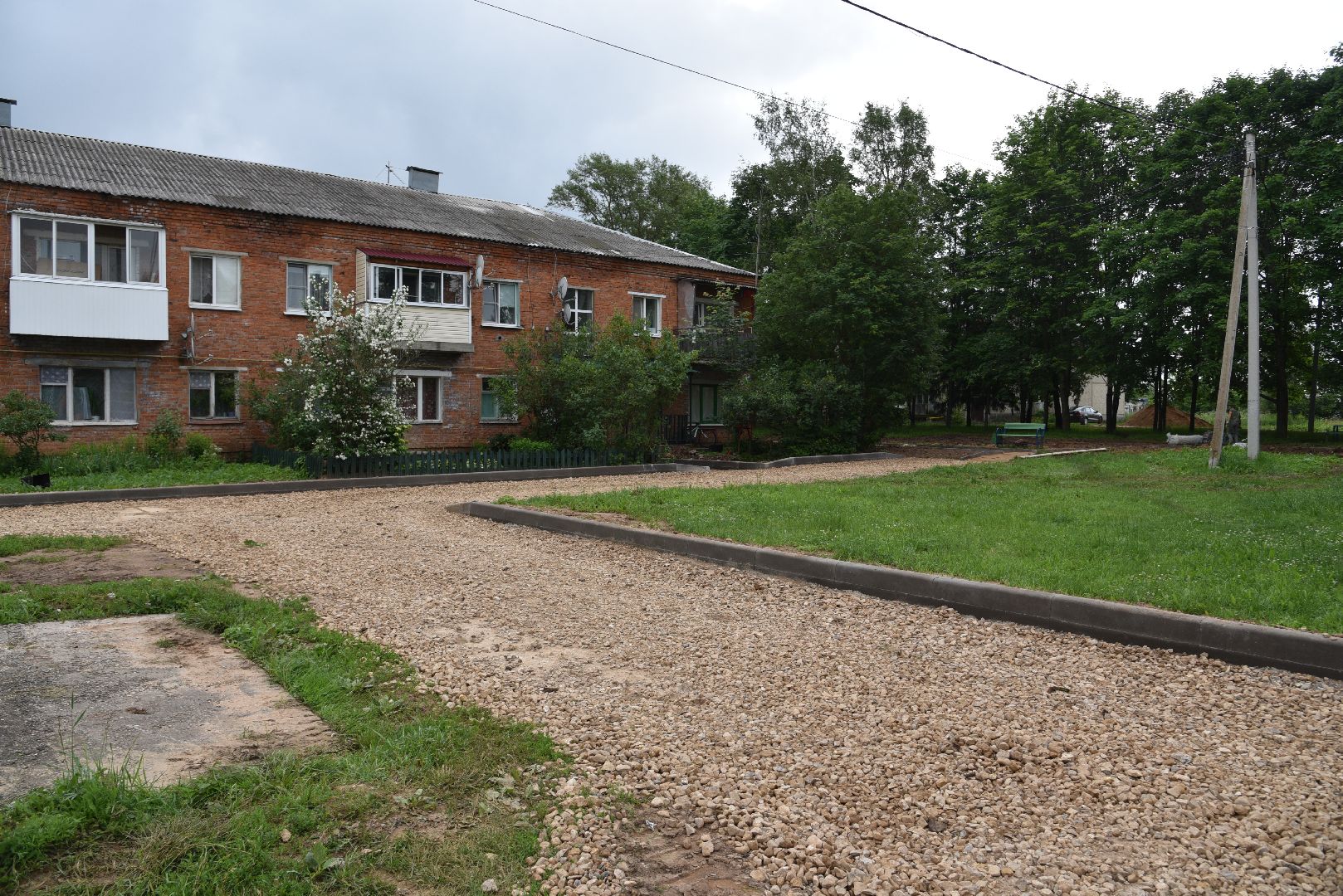 лотошино, микулино, благоустройство, дворовые территории,