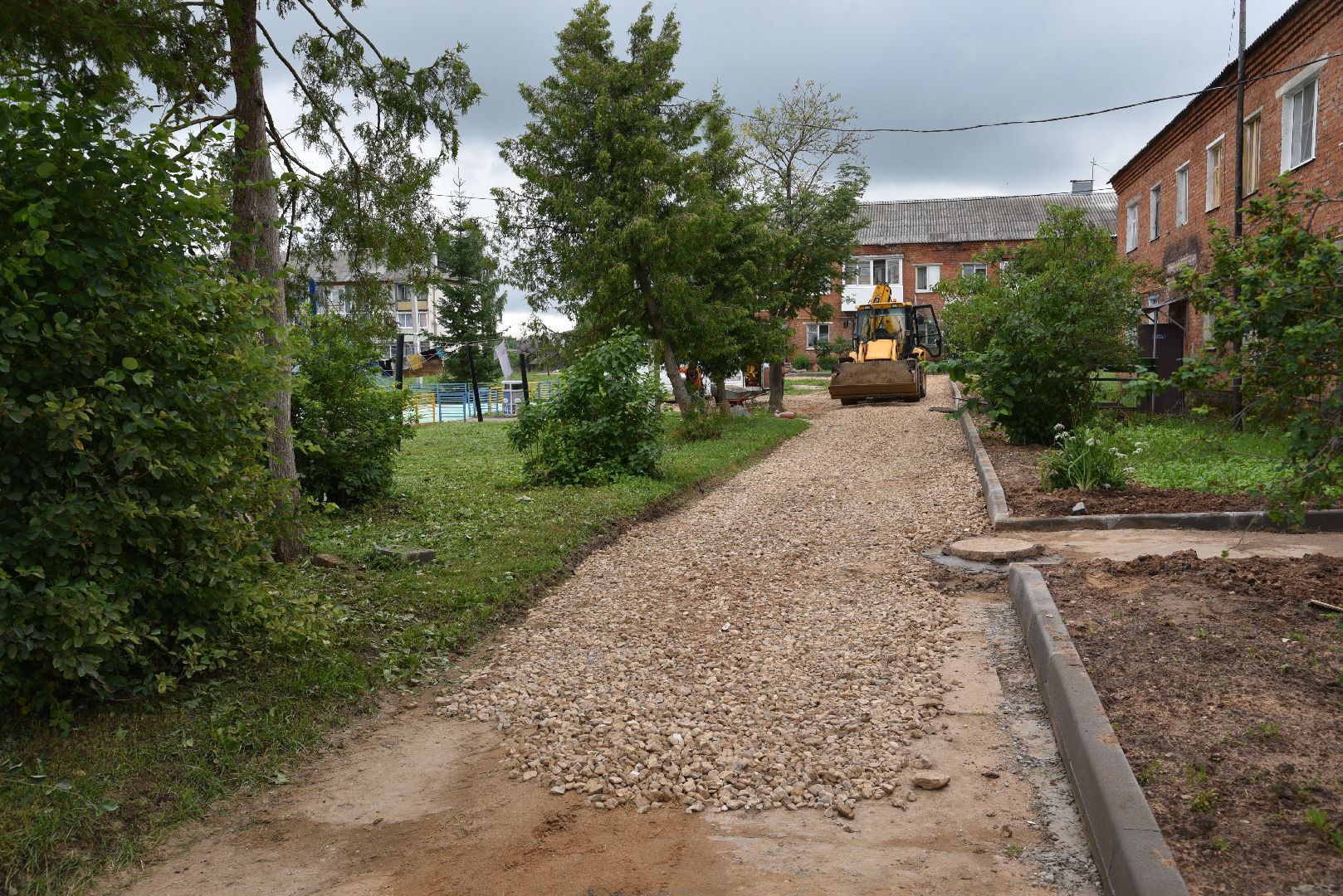 лотошино, микулино, благоустройство, дворовые территории,