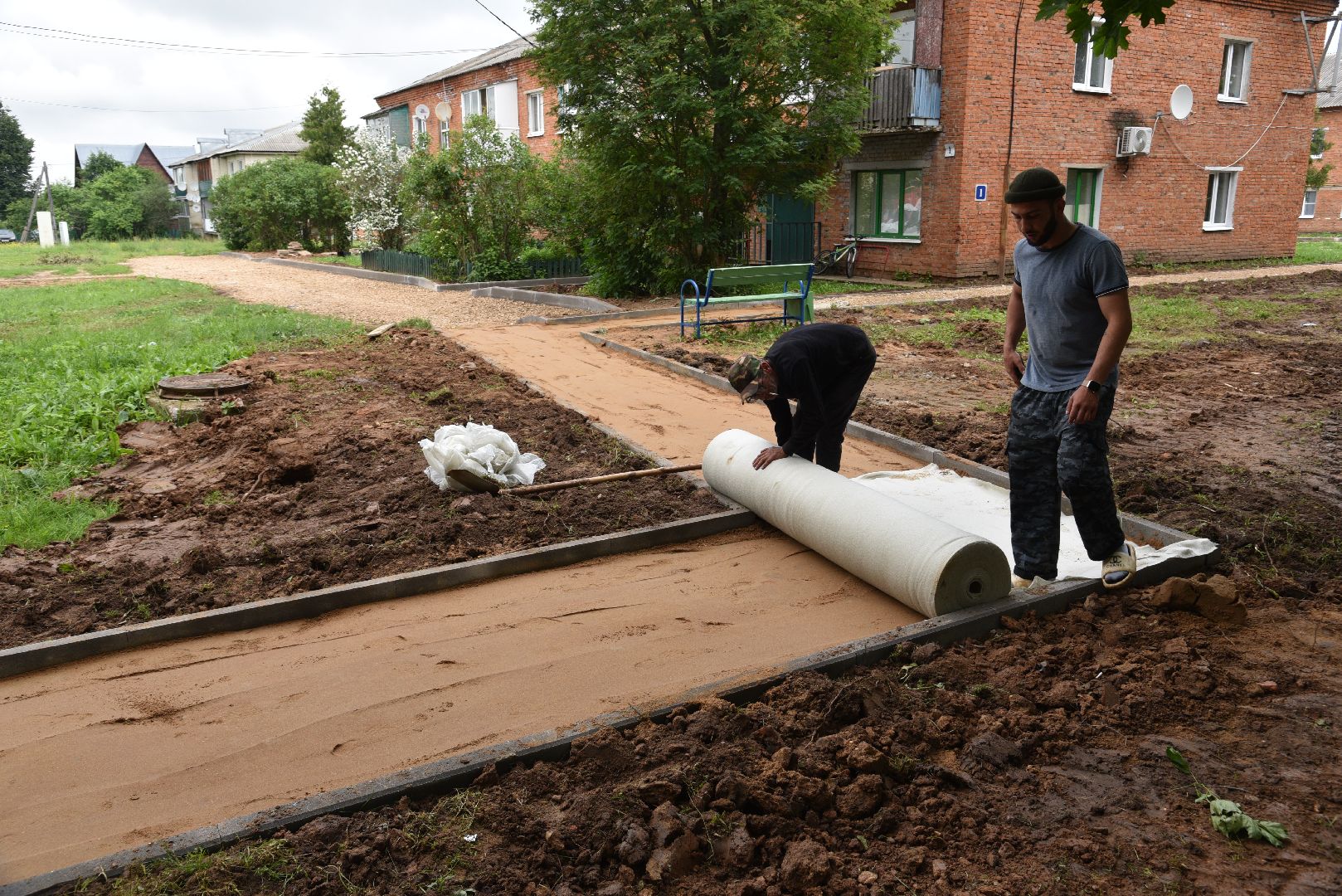лотошино, микулино, благоустройство, дворовые территории,