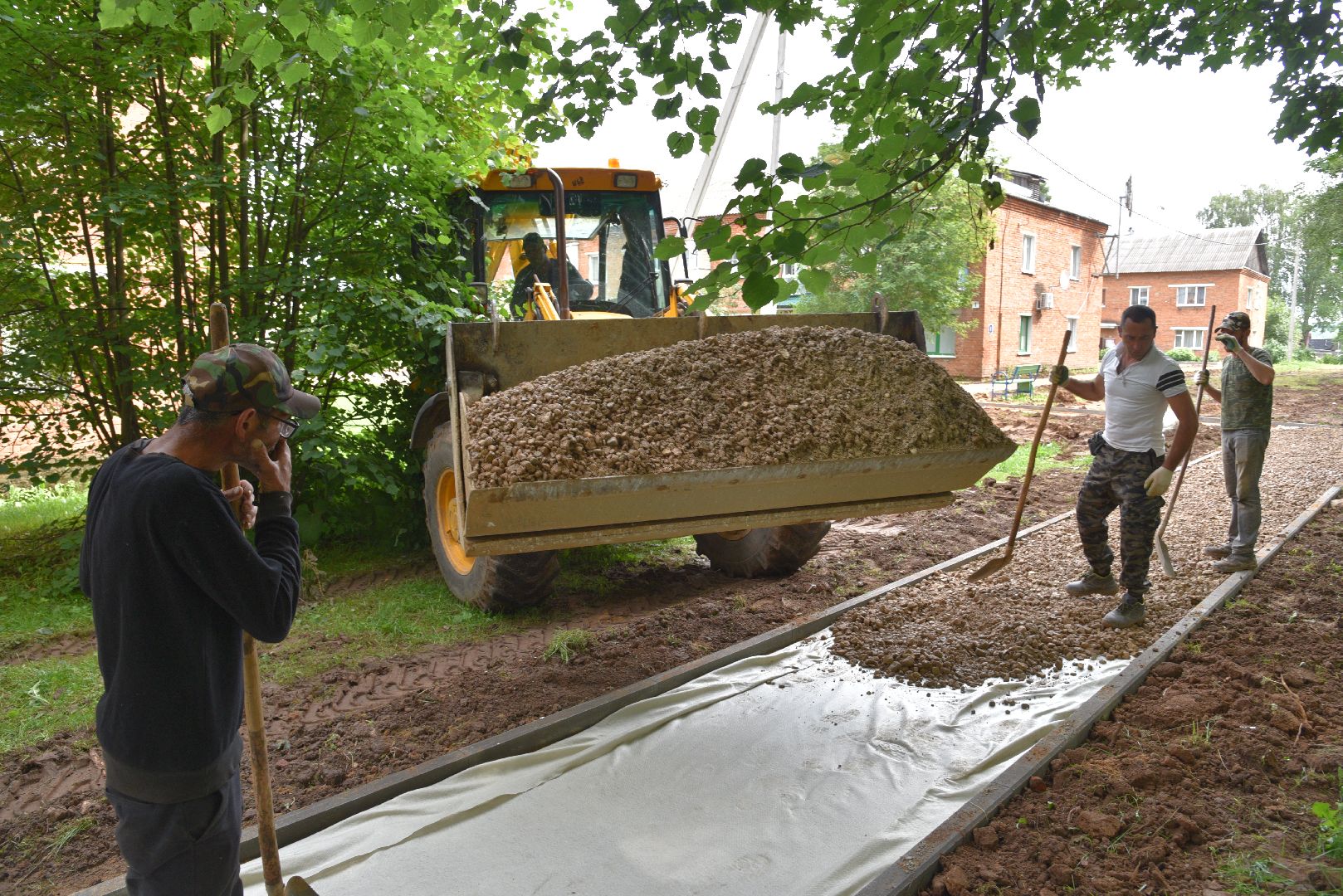 лотошино, микулино, благоустройство, дворовые территории,