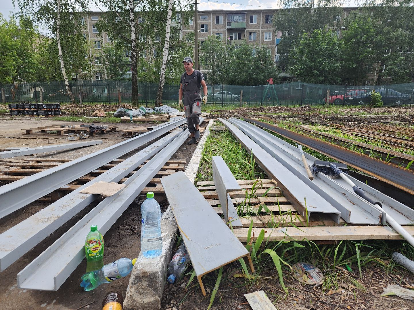 строительные работы, капитальный ремонт, капремонт школы, орехово-зуевский округ,