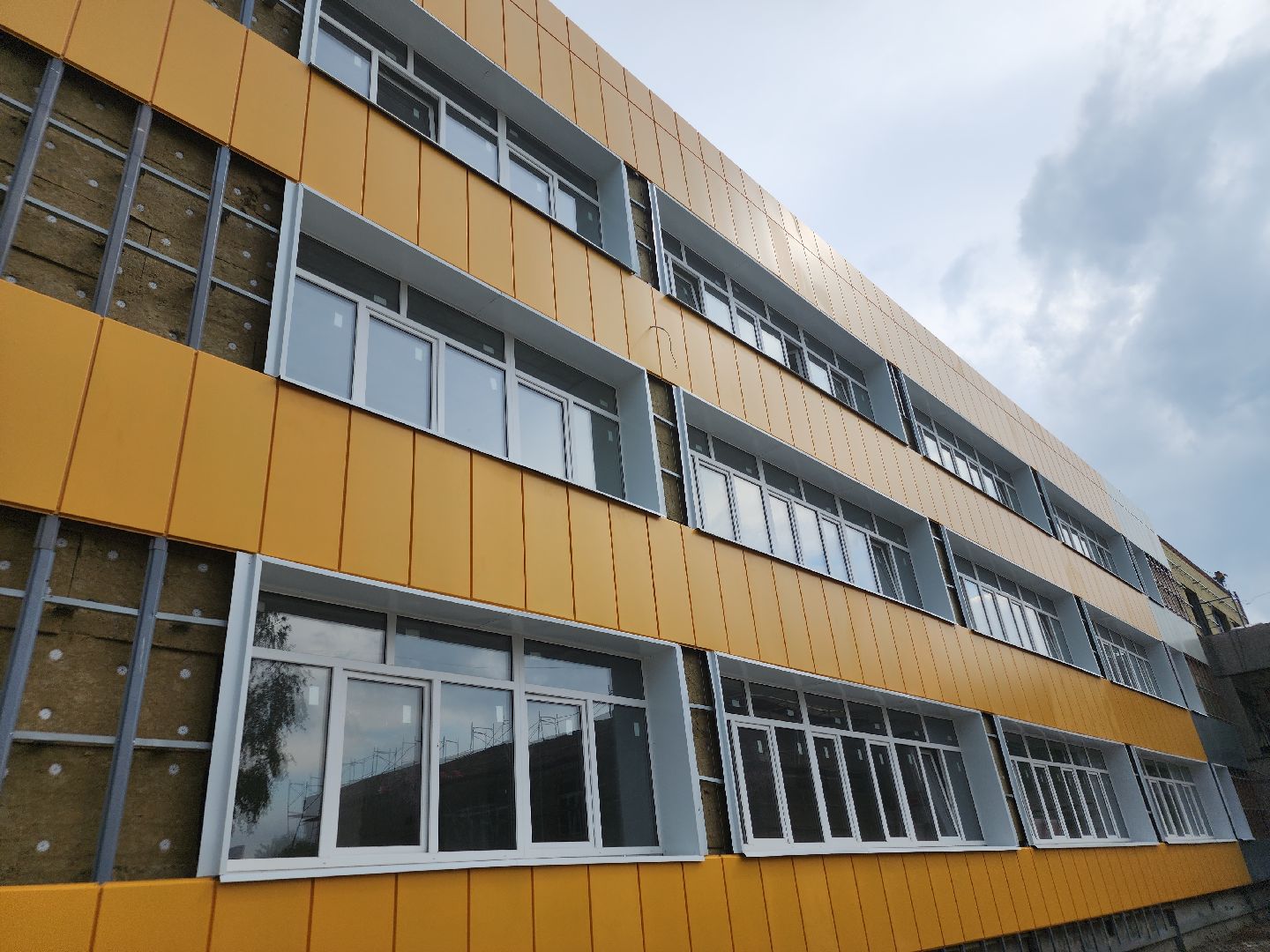 строительные работы, капитальный ремонт, капремонт школы, орехово-зуевский округ,