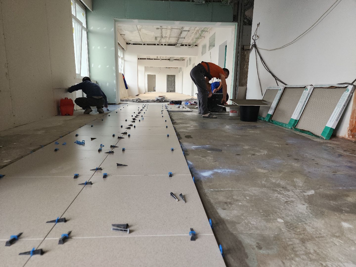 строительные работы, капитальный ремонт, капремонт школы, орехово-зуевский округ,