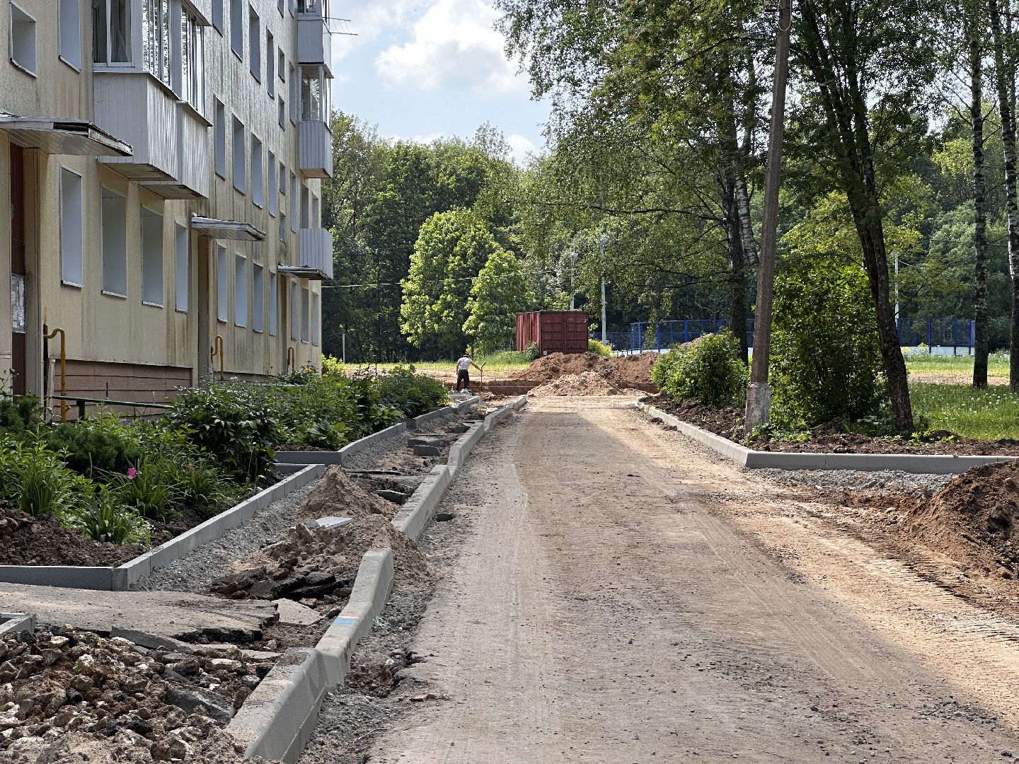 Клин, общество, благоустройство, благоустройство дворов,