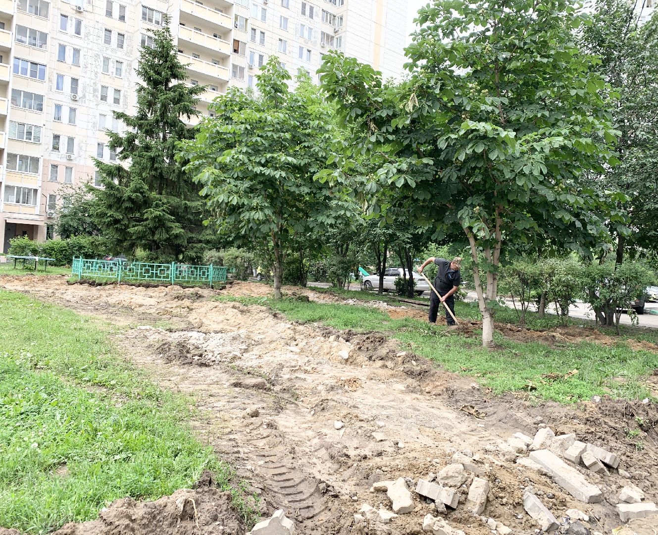 Балашиха, Подмосковье, благоустройство дворов,