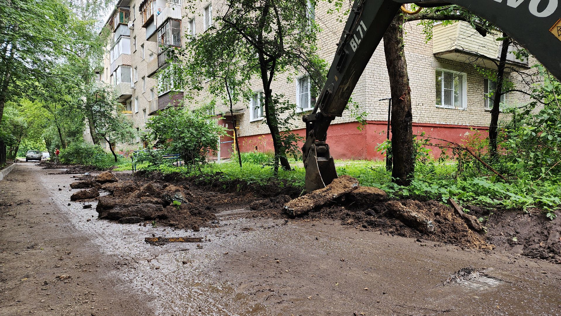комплексное благоустройство дворов, Лосино-Петровский, благоустройство,