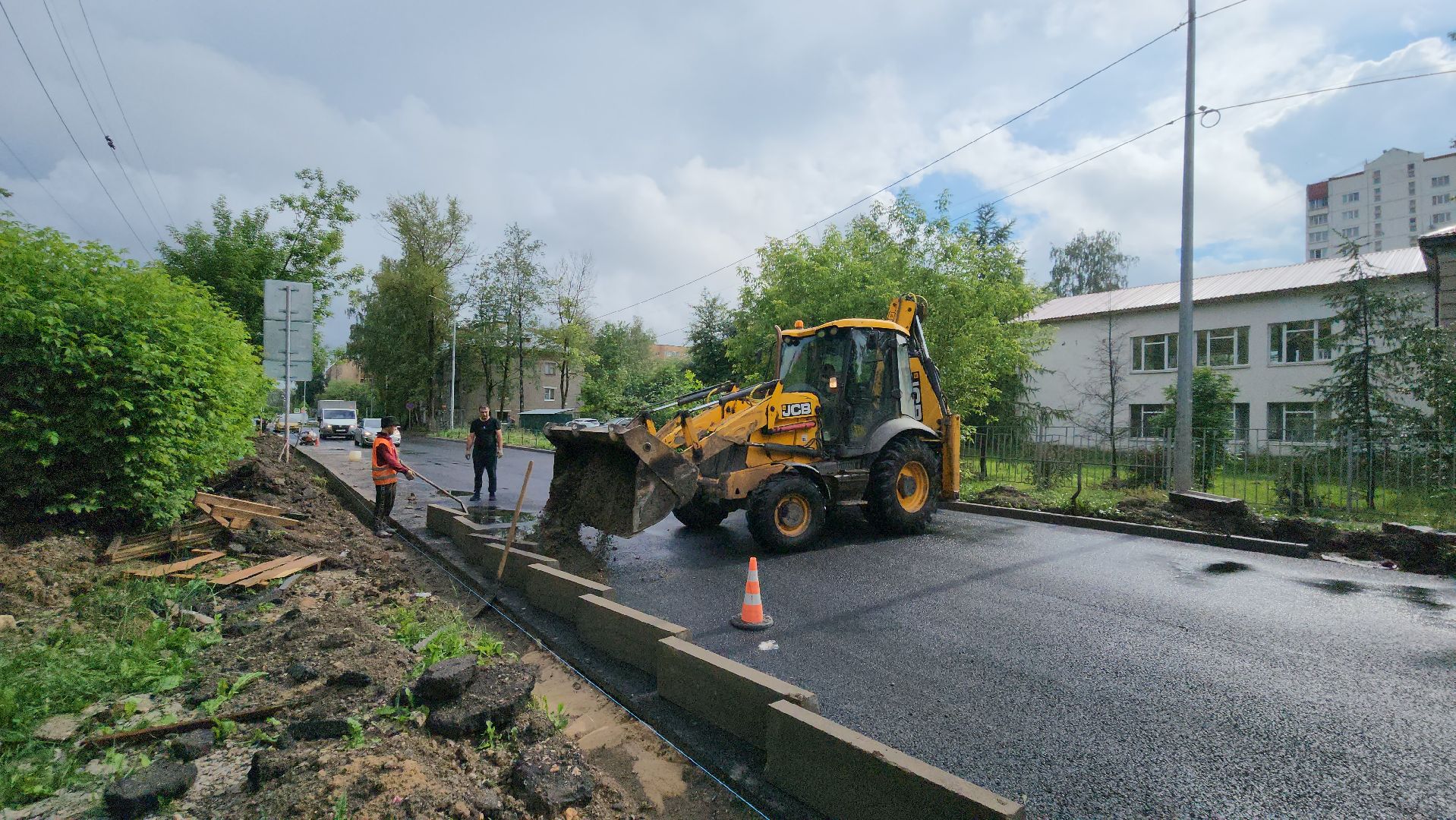 Лобня, ремонт дорог, Благоустройство,