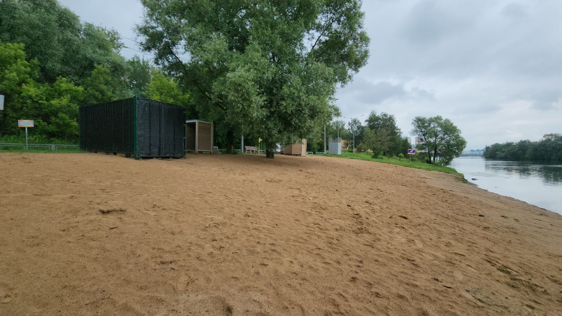 павшино, красногорск, пляж, спасательный пост,